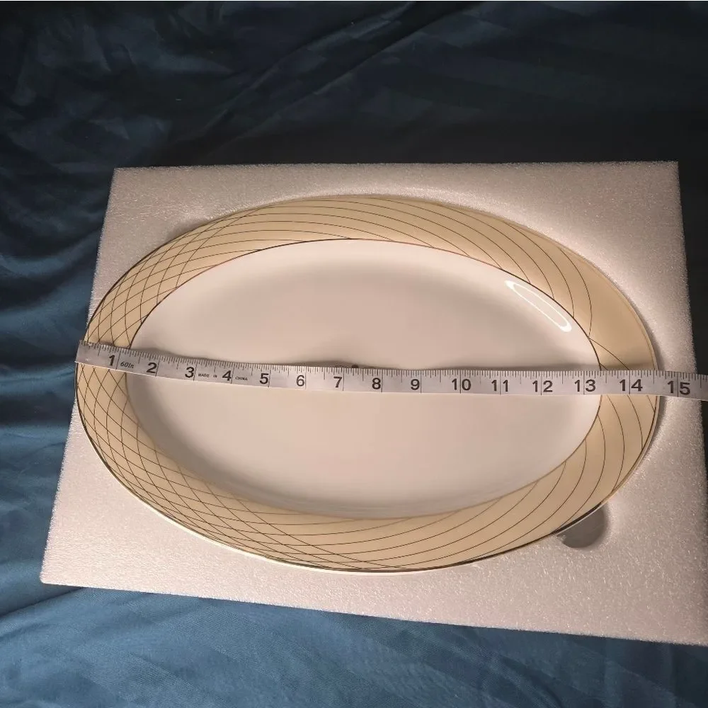Mary Kay Bumblebee Golden Anniversary platter htf rare 14.5